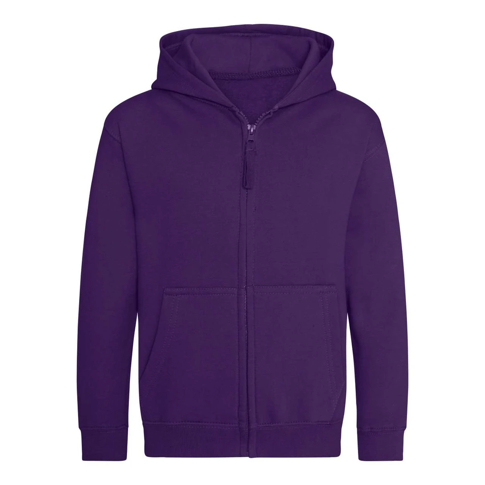 Hanorac cu fermoar copii Just Hoods Zoodie AWJH050J · 280 g/m², bumbac / poliester
