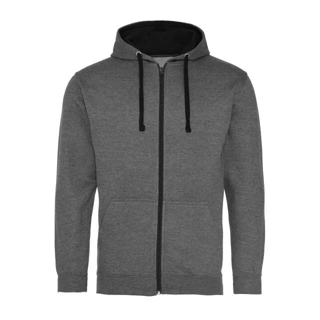 Hanorac cu fermoar Just Hoods Varsity Zoodie AWJH053 · 280 g/m², bumbac / poliester