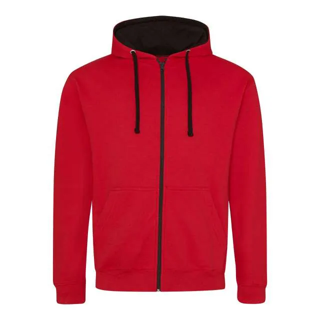 Hanorac cu fermoar Just Hoods Varsity Zoodie AWJH053 · 280 g/m², bumbac / poliester