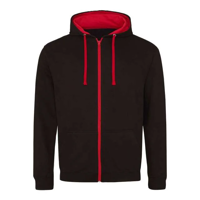 Hanorac cu fermoar Just Hoods Varsity Zoodie AWJH053 · 280 g/m², bumbac / poliester