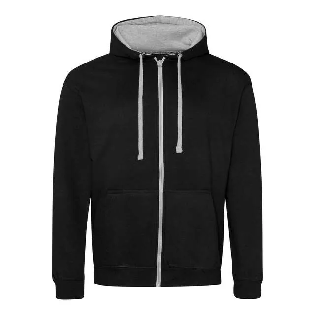 Hanorac cu fermoar Just Hoods Varsity Zoodie AWJH053 · 280 g/m², bumbac / poliester