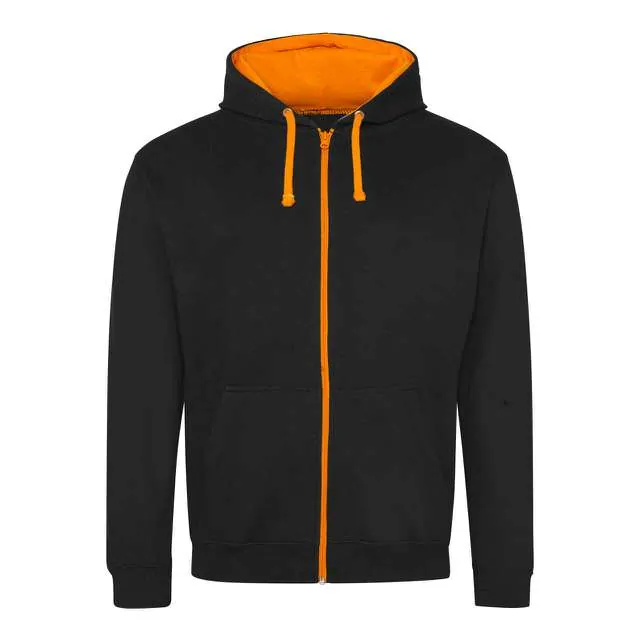 Hanorac cu fermoar Just Hoods Varsity Zoodie AWJH053 · 280 g/m², bumbac / poliester