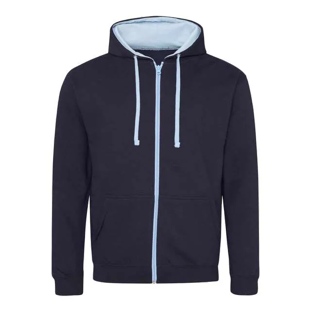 Hanorac cu fermoar Just Hoods Varsity Zoodie AWJH053 · 280 g/m², bumbac / poliester