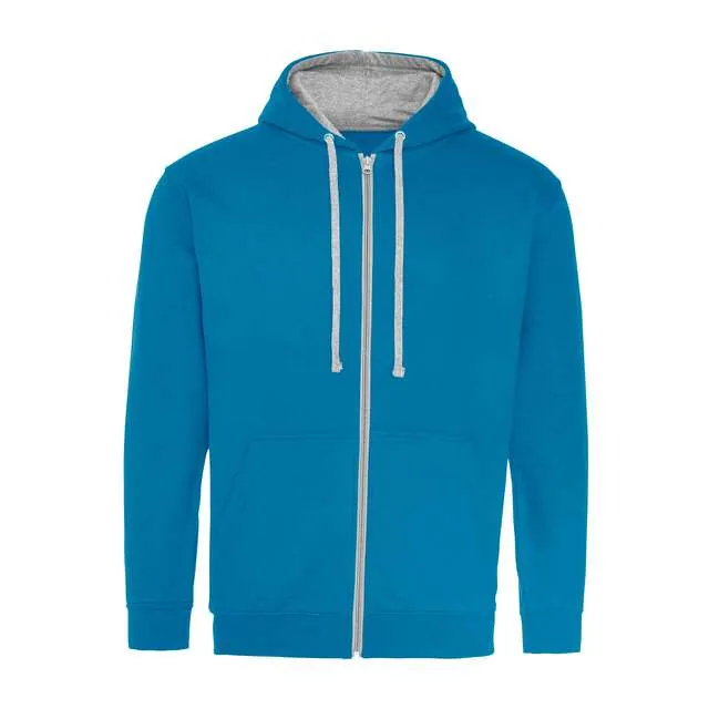 Hanorac cu fermoar Just Hoods Varsity Zoodie AWJH053 · 280 g/m², bumbac / poliester