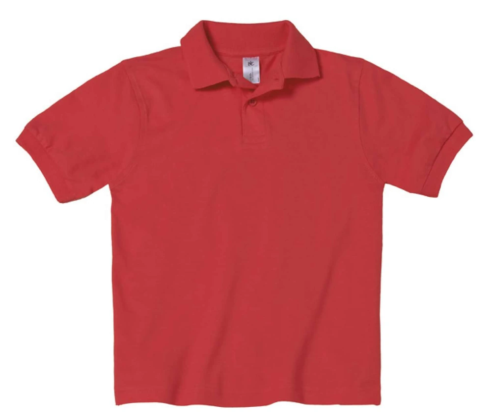 Tricou polo copii B&C Safran BCPK486 · 180 g/m², bumbac