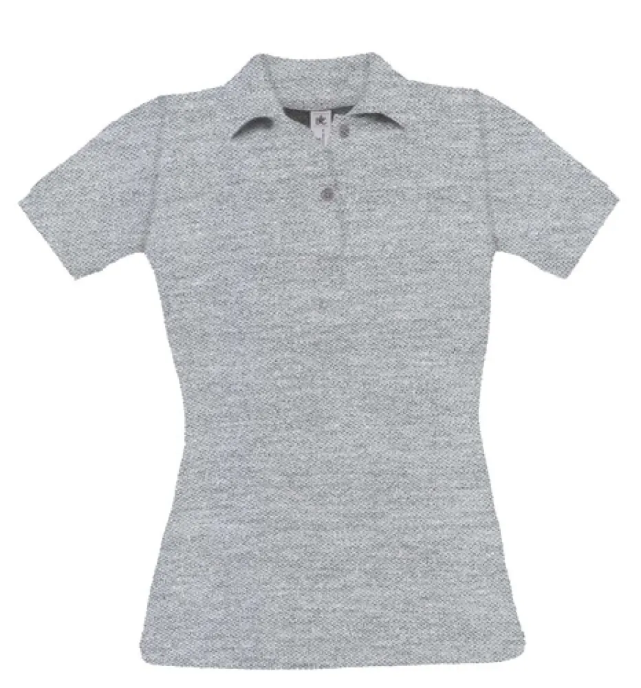 Tricou polo damă B&C Safran Pure BCPW455 · 180 g/m², bumbac