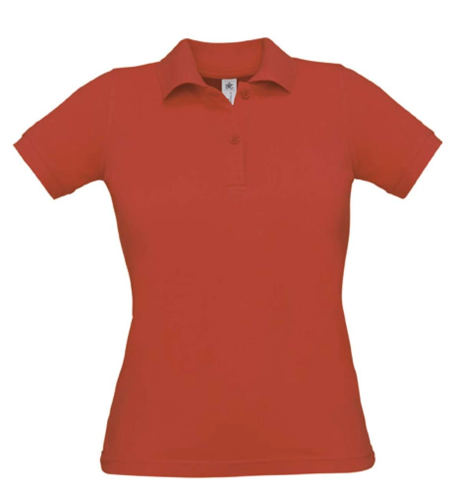 Tricou polo damă B&C Safran Pure BCPW455 · 180 g/m², bumbac