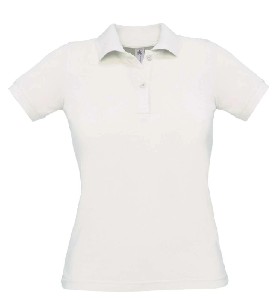 Tricou polo damă B&C Safran Pure BCPW455 · 180 g/m², bumbac