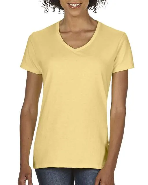 Tricou pentru dama, cu decolteu in V, tesatura moale