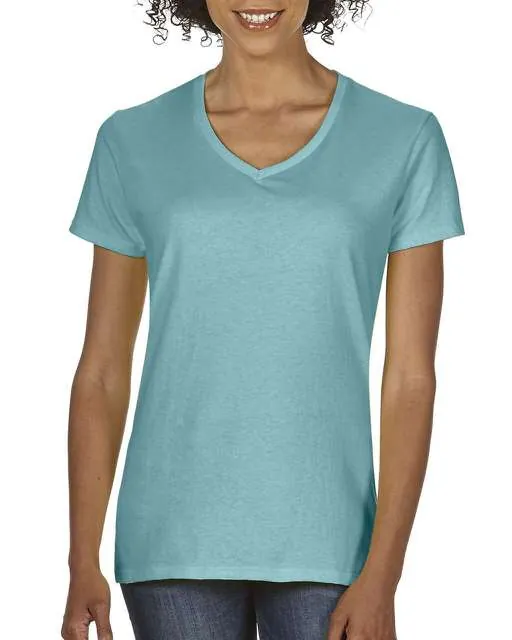 Tricou pentru dama, cu decolteu in V, tesatura moale