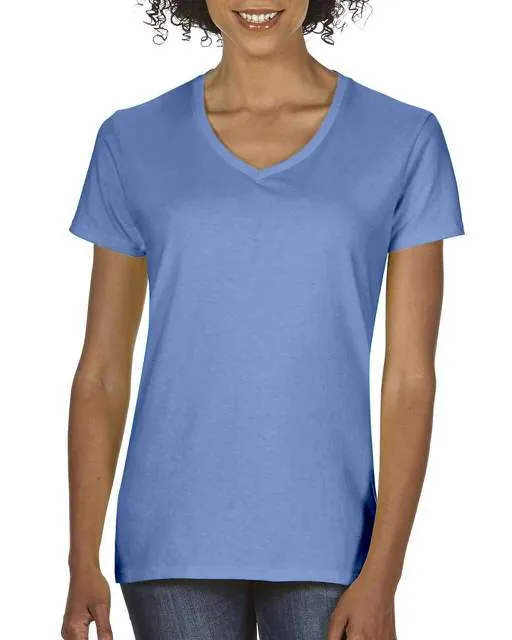 Tricou pentru dama, cu decolteu in V, tesatura moale