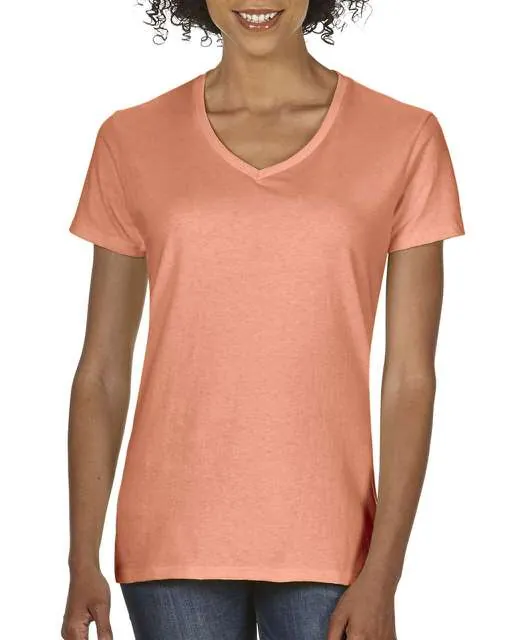 Tricou pentru dama, cu decolteu in V, tesatura moale