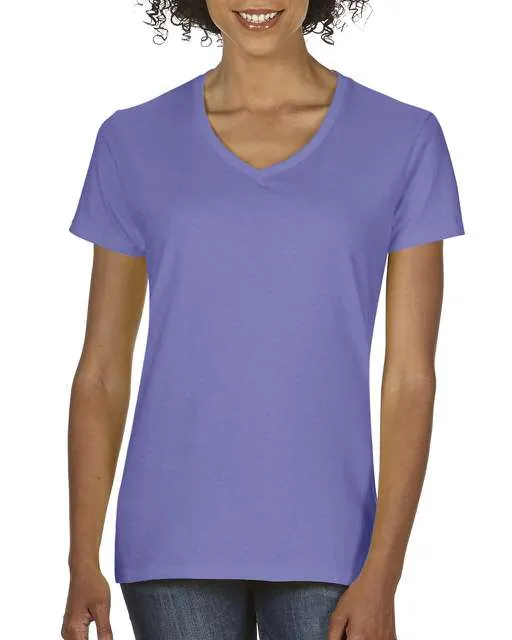Tricou pentru dama, cu decolteu in V, tesatura moale
