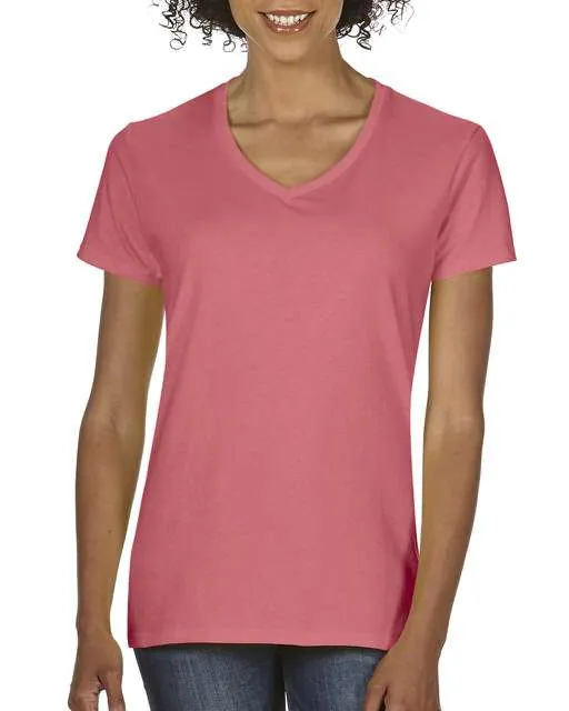 Tricou pentru dama, cu decolteu in V, tesatura moale