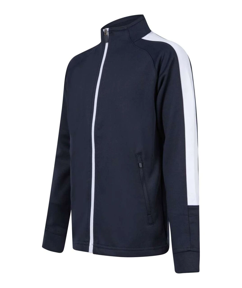Jachetă copii Finden + Hales Knitted Tracksuit FHLV873 · 250 g/m², poliester