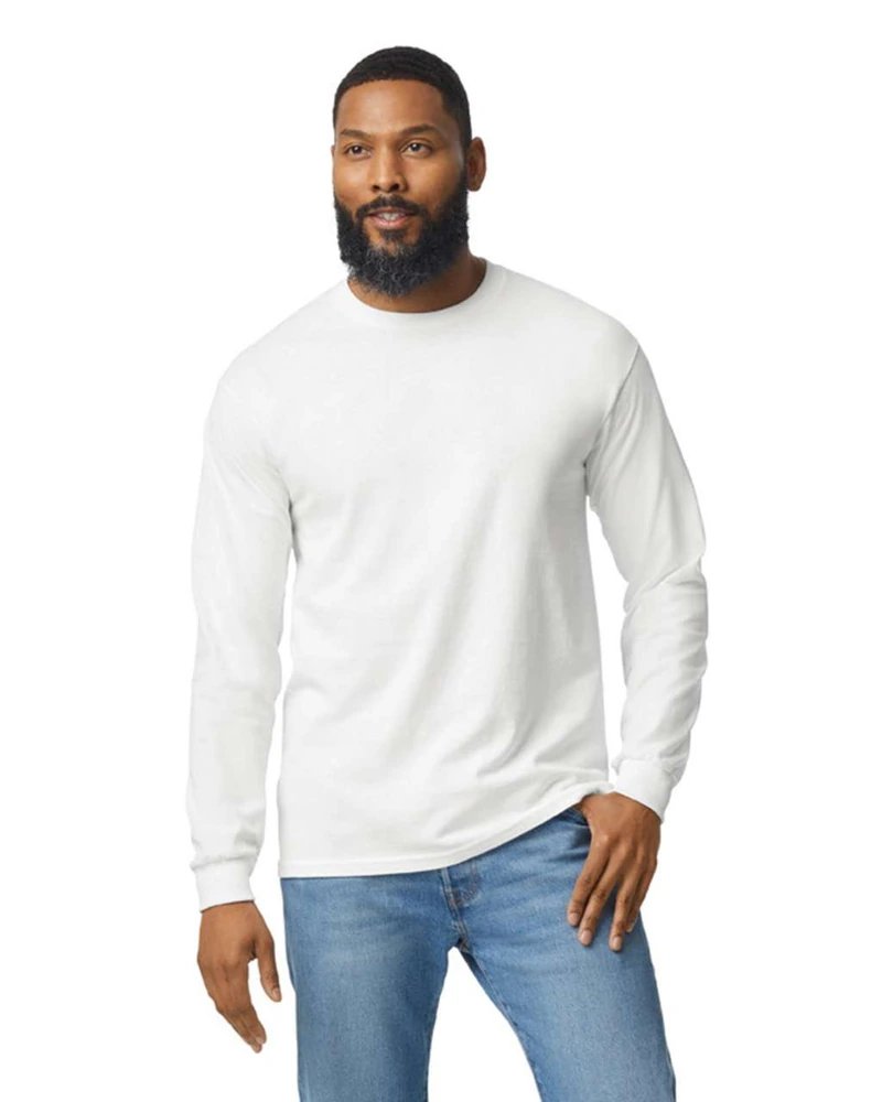 Tricou cu mânecă lungă Gildan <Sup> Sup> Cotton GI5400 · bumbac
