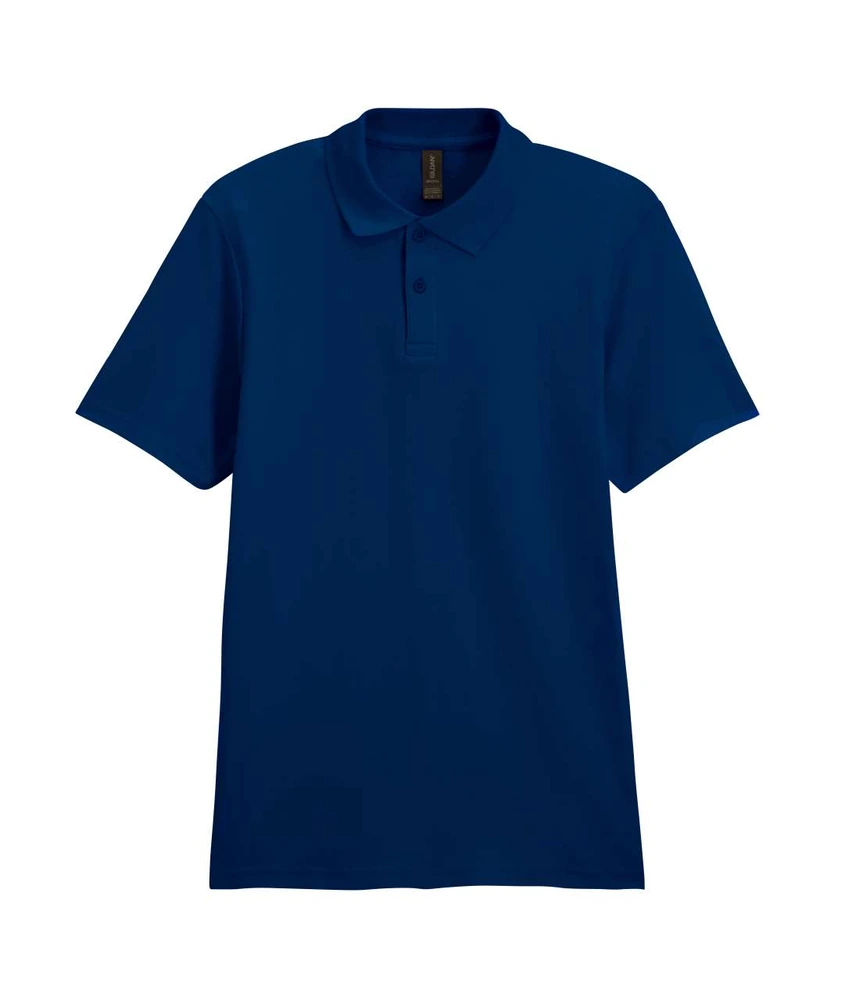 Tricou polo bărbați Gildan Softstyle Double Piqué GI64800 · 170 g/m², bumbac