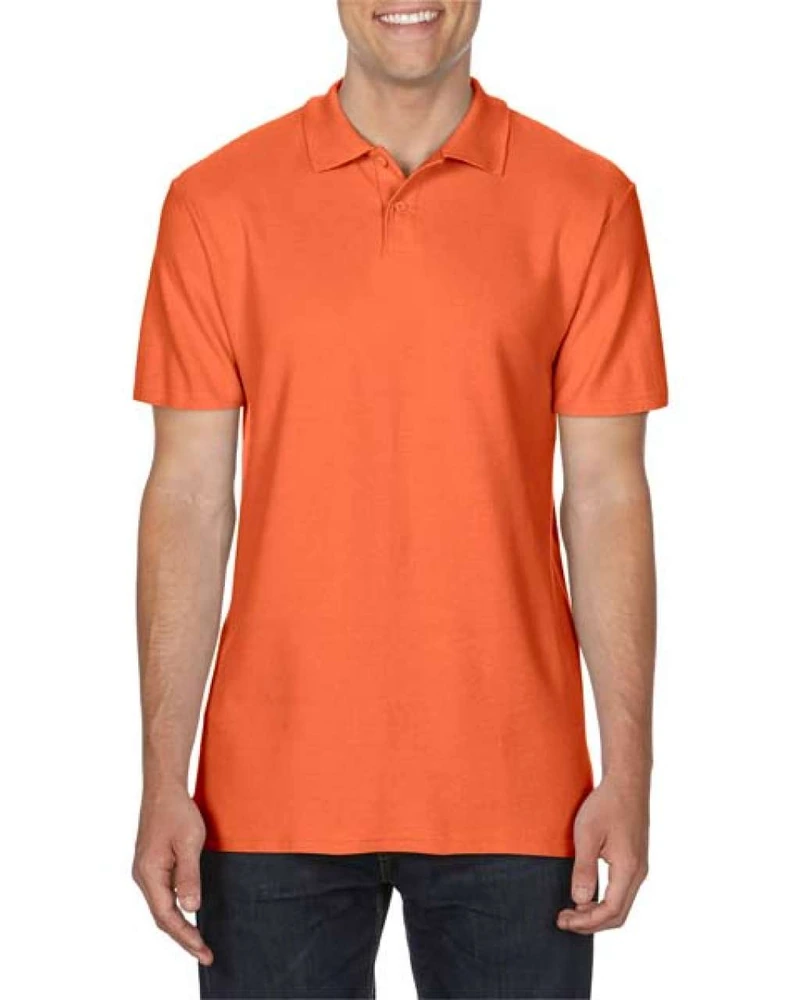 Tricou polo bărbați Gildan Softstyle Double Piqué GI64800 · 170 g/m², bumbac