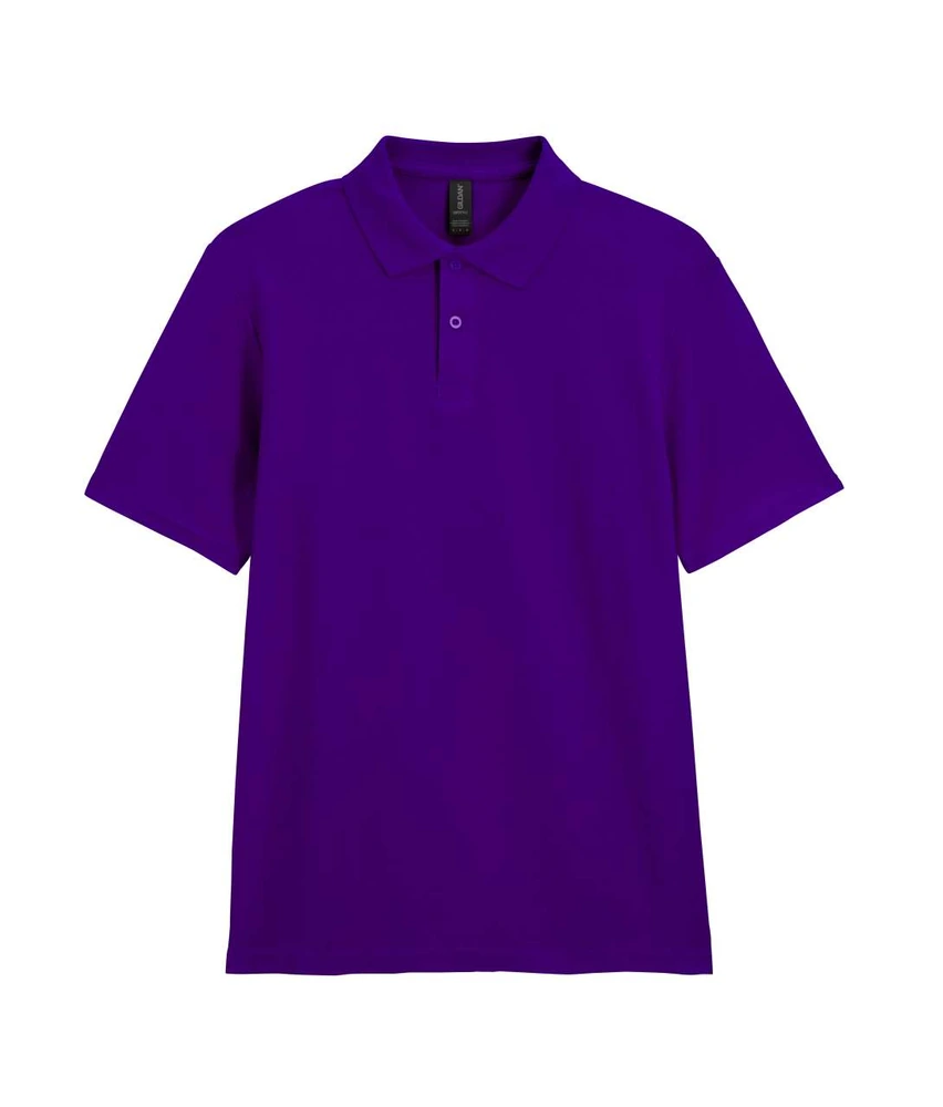Tricou polo bărbați Gildan Softstyle Double Piqué GI64800 · 170 g/m², bumbac