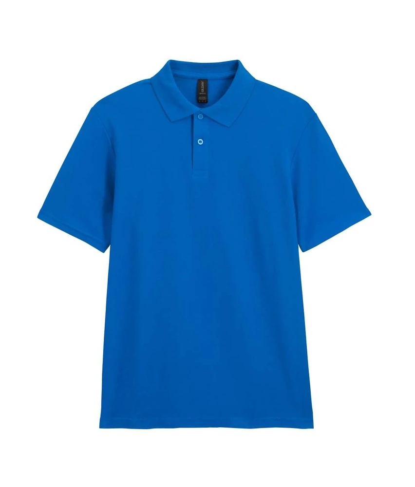 Tricou polo bărbați Gildan Softstyle Double Piqué GI64800 · 170 g/m², bumbac