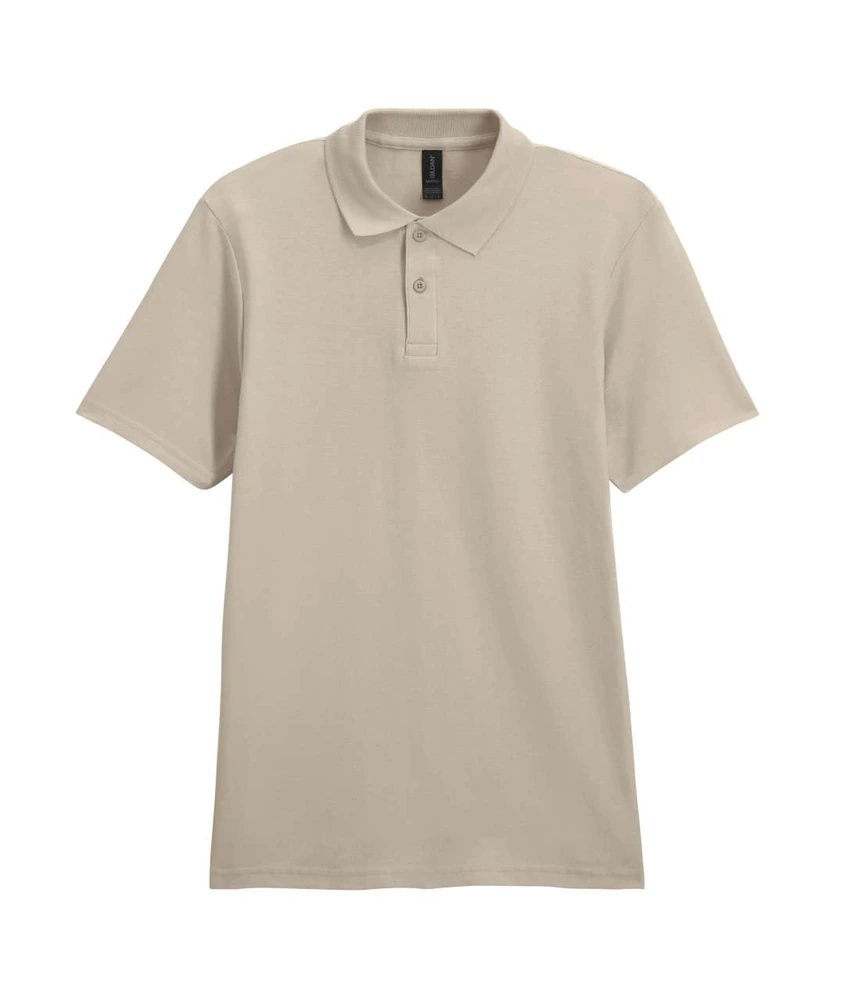 Tricou polo bărbați Gildan Softstyle Double Piqué GI64800 · 170 g/m², bumbac