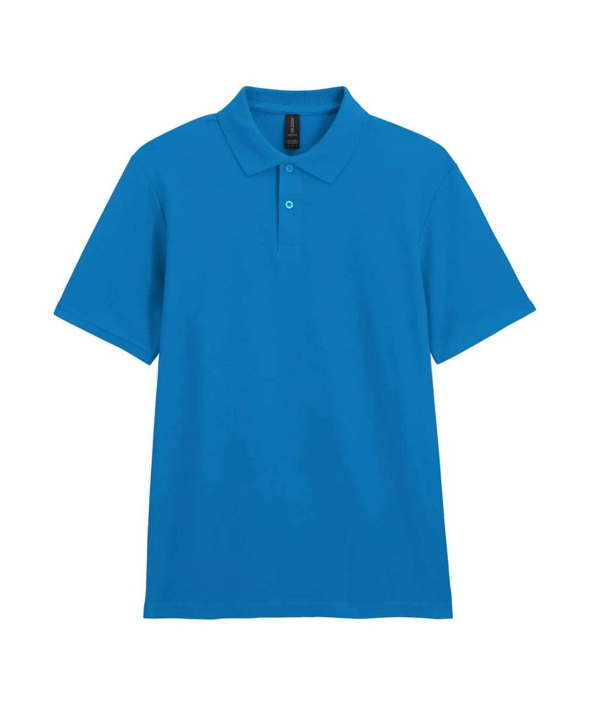 Tricou polo bărbați Gildan Softstyle Double Piqué GI64800 · 170 g/m², bumbac