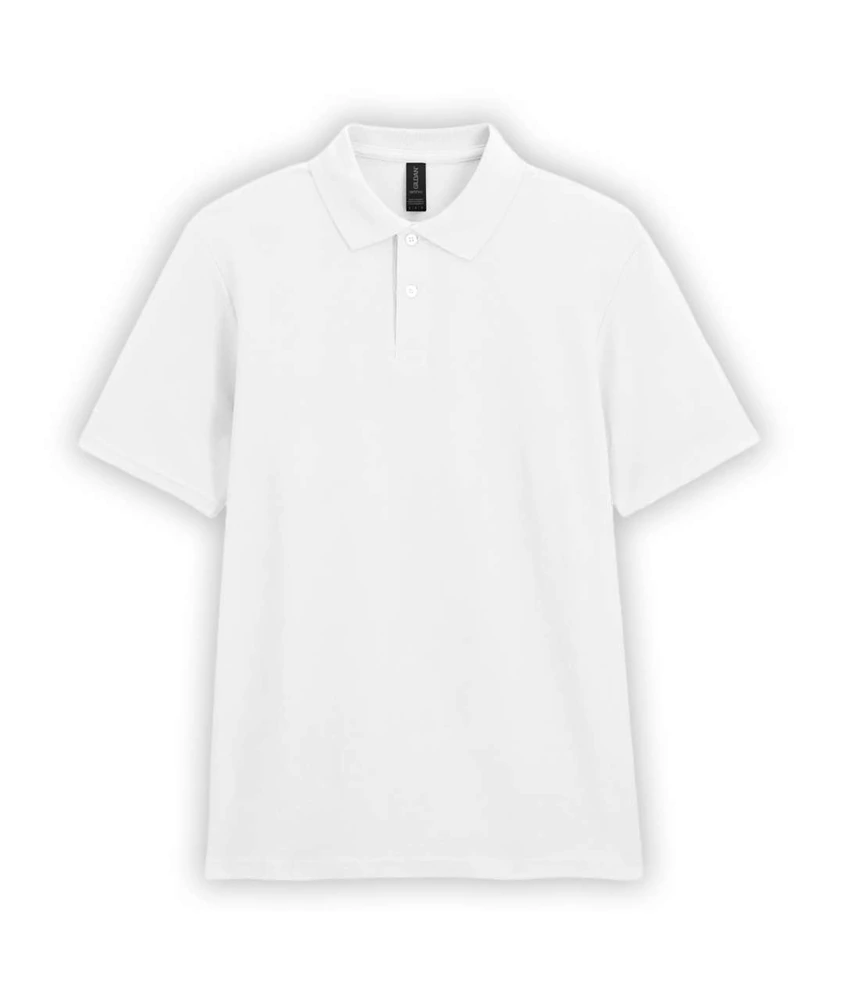 Tricou polo bărbați Gildan Softstyle Double Piqué GI64800 · 170 g/m², bumbac