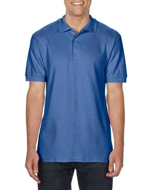 Tricou polo Gildan Premium Cotton Double Piqué GI85800 · 223 g/m², bumbac