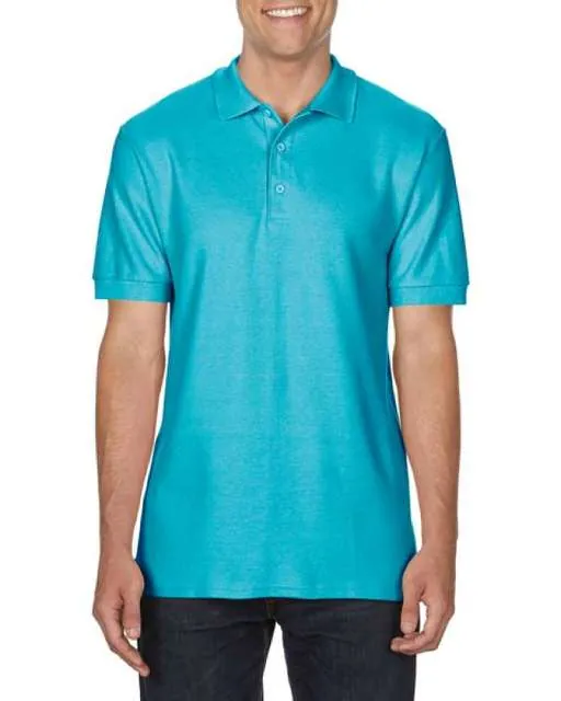 Tricou polo Gildan Premium Cotton Double Piqué GI85800 · 223 g/m², bumbac