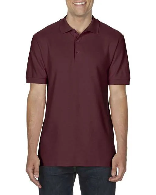 Tricou polo Gildan Premium Cotton Double Piqué GI85800 · 223 g/m², bumbac