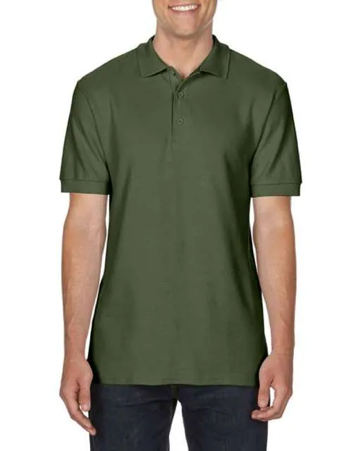 Tricou polo Gildan Premium Cotton Double Piqué GI85800 · 223 g/m², bumbac