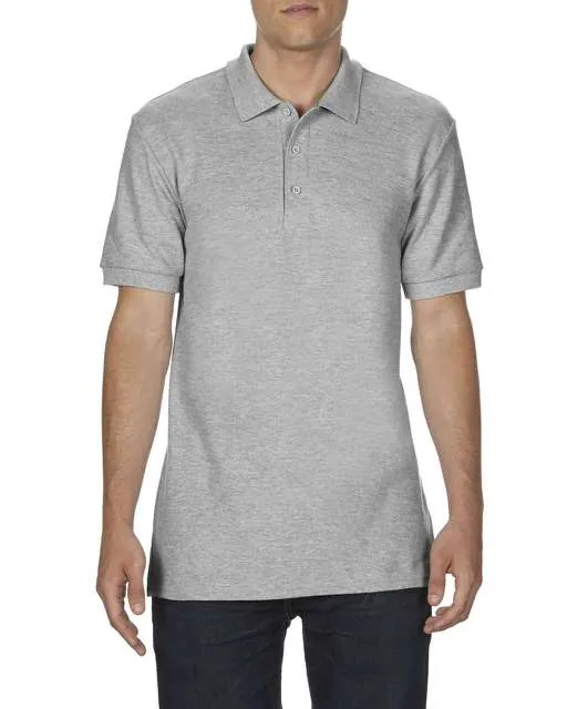 Tricou polo Gildan Premium Cotton Double Piqué GI85800 · 223 g/m², bumbac