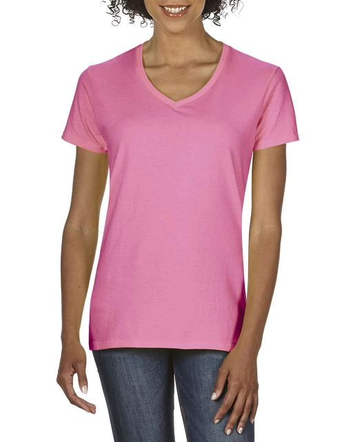 Tricou damă Gildan Premium Cotton GIL4100V · 185 g/m², bumbac