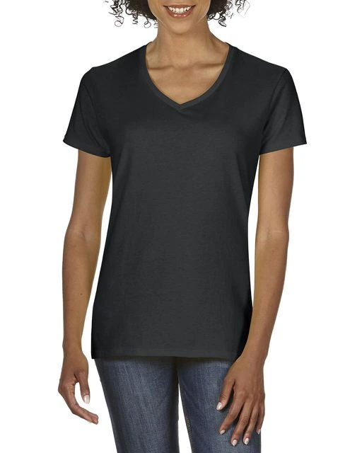 Tricou damă Gildan Premium Cotton GIL4100V · 185 g/m², bumbac