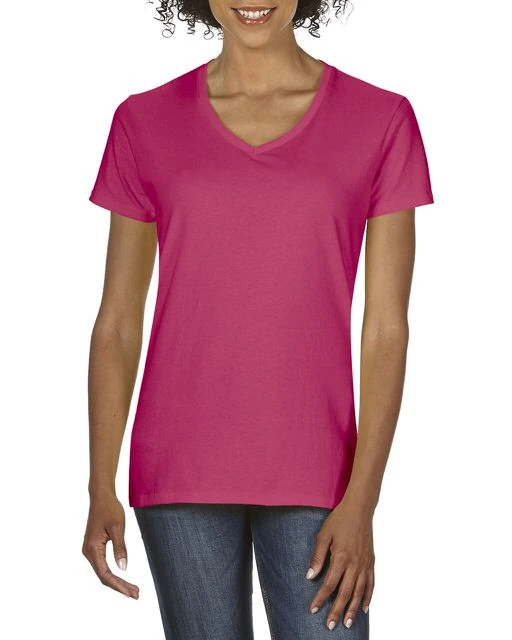 Tricou damă Gildan Premium Cotton GIL4100V · 185 g/m², bumbac