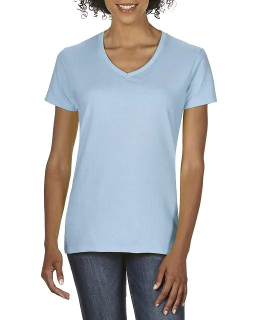 Tricou damă Gildan Premium Cotton GIL4100V · 185 g/m², bumbac
