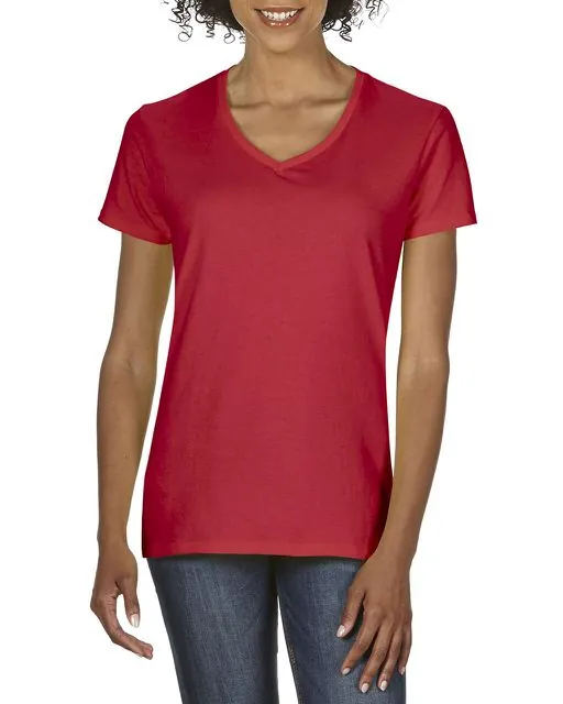 Tricou damă Gildan Premium Cotton GIL4100V · 185 g/m², bumbac