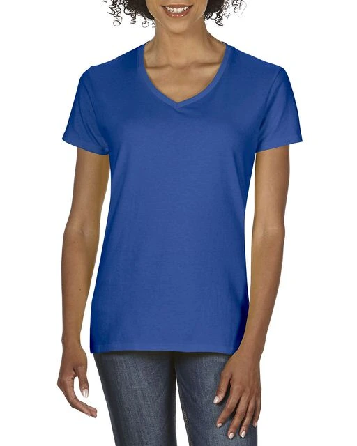 Tricou damă Gildan Premium Cotton GIL4100V · 185 g/m², bumbac