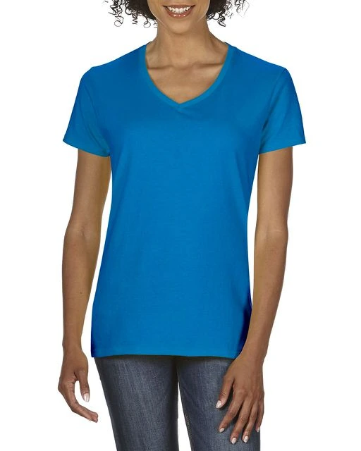Tricou damă Gildan Premium Cotton GIL4100V · 185 g/m², bumbac