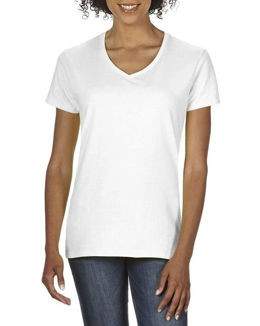Tricou damă Gildan Premium Cotton GIL4100V · 185 g/m², bumbac