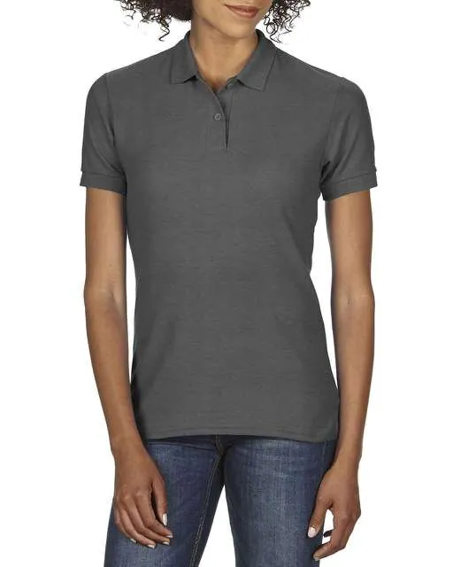 Tricou polo damă Gildan DryBlend Double Piqué GIL75800 · 203 g/m², bumbac / poliester