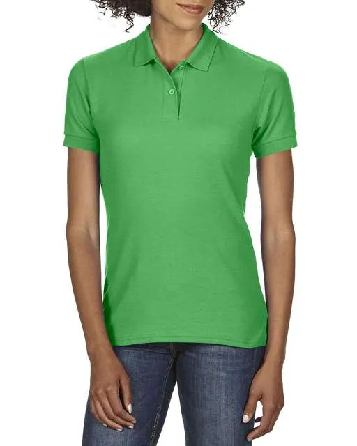 Tricou polo damă Gildan DryBlend Double Piqué GIL75800 · 203 g/m², bumbac / poliester