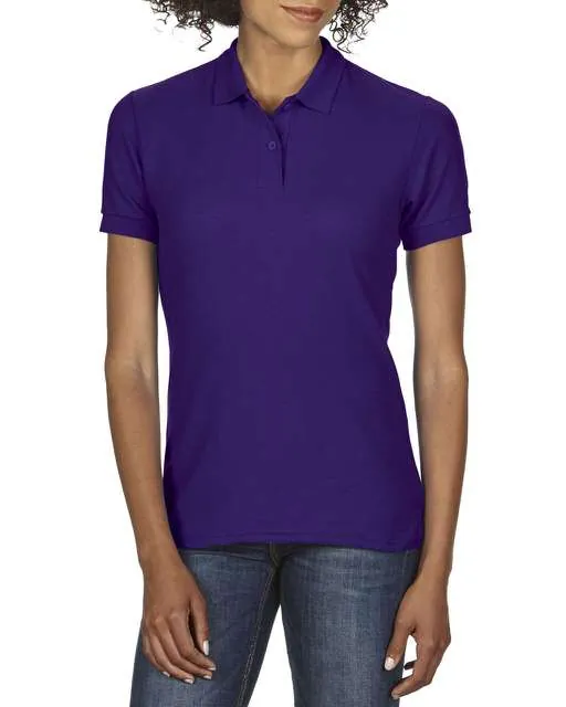 Tricou polo damă Gildan DryBlend Double Piqué GIL75800 · 203 g/m², bumbac / poliester