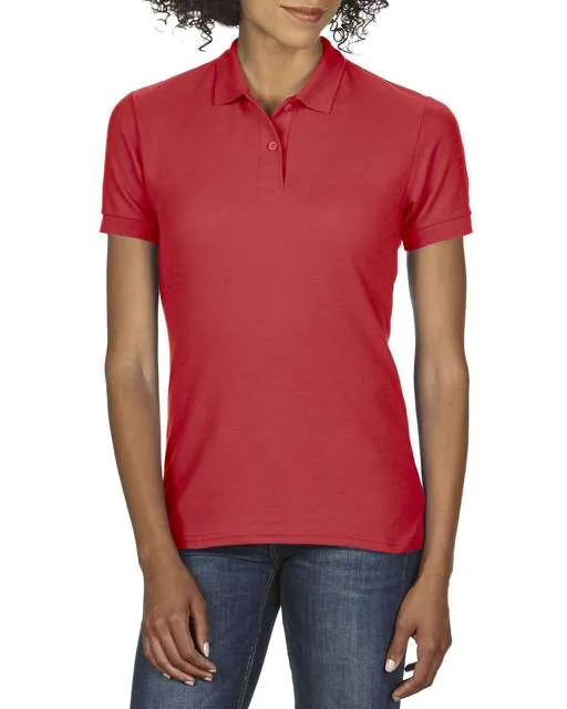 Tricou polo damă Gildan DryBlend Double Piqué GIL75800 · 203 g/m², bumbac / poliester