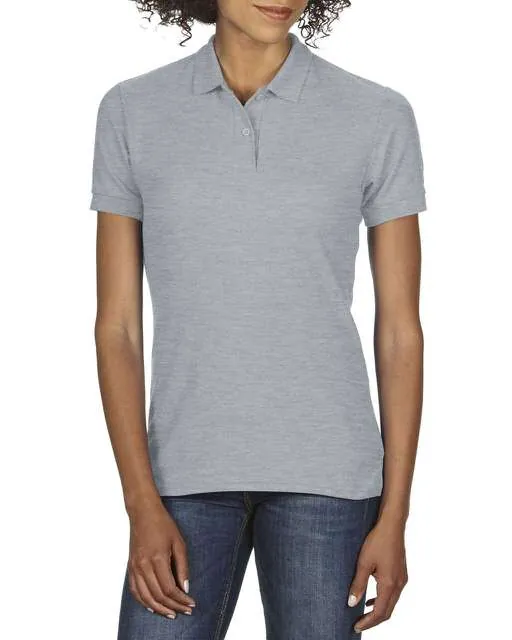 Tricou polo damă Gildan DryBlend Double Piqué GIL75800 · 203 g/m², bumbac / poliester