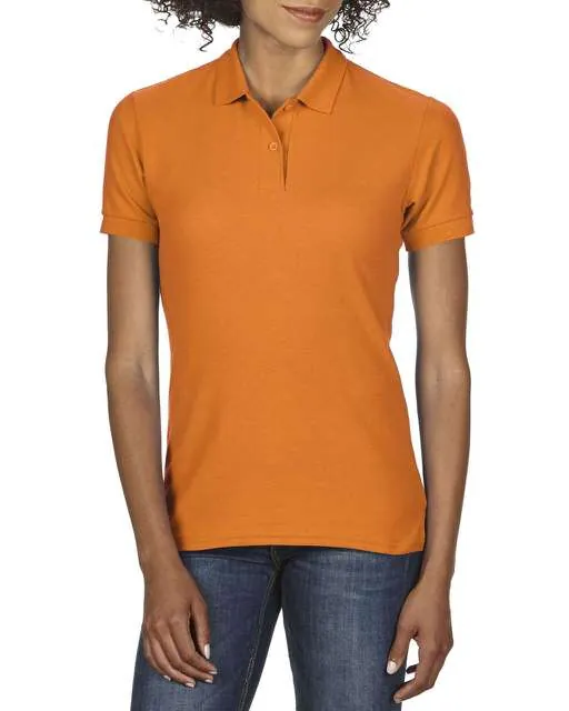 Tricou polo damă Gildan DryBlend Double Piqué GIL75800 · 203 g/m², bumbac / poliester