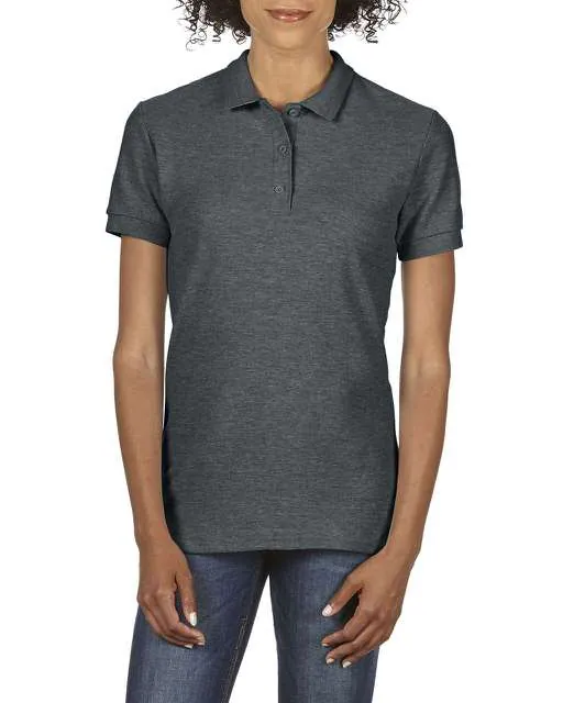 Tricou polo damă Gildan Premium Cotton Double Piqué GIL85800 · 223 g/m², bumbac