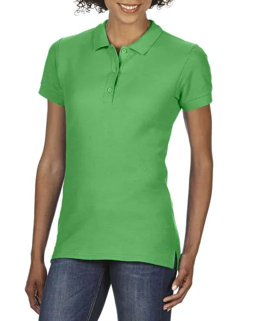 Tricou polo damă Gildan Premium Cotton Double Piqué GIL85800 · 223 g/m², bumbac