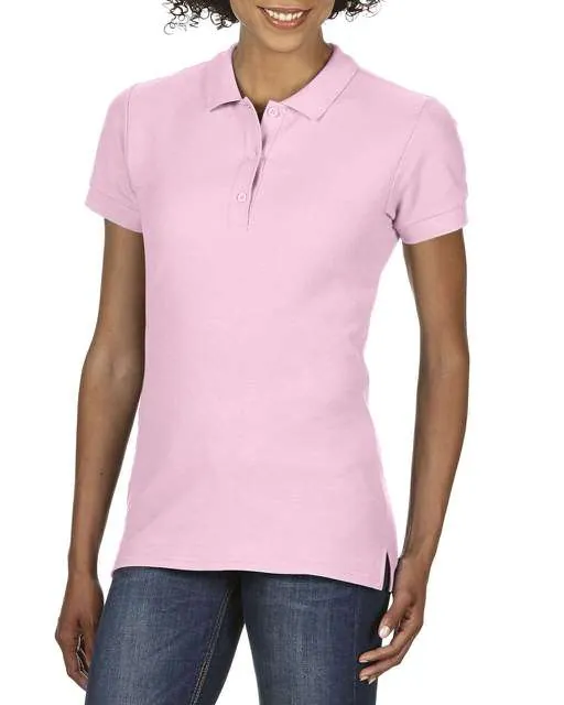 Tricou polo damă Gildan Premium Cotton Double Piqué GIL85800 · 223 g/m², bumbac