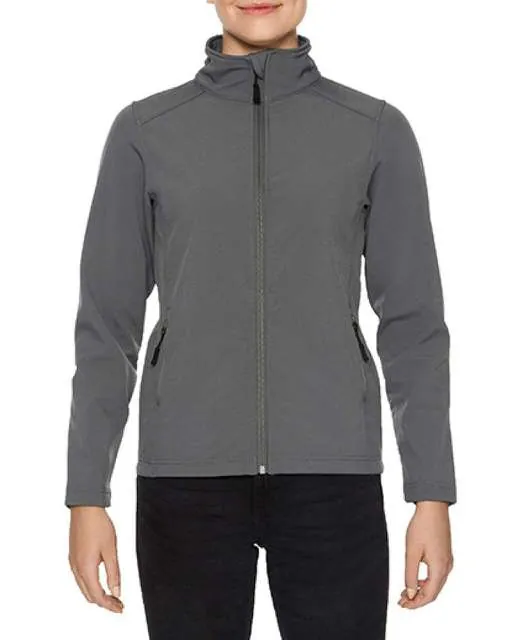 Geacă softshell damă Gildan Hammer GILSS800 · 300 g/m², poliester / elastan